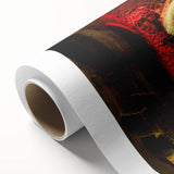 Art Deco poster of Naples scenery in pastel shades on rolled canvas, suitable for nursery wall art.