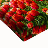 Black and white landscape art painting of a Dutch scenery on large stretched canvas, suitable for bedroom decor.