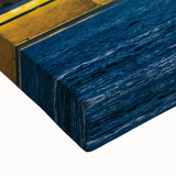 Black and white landscape art painting of St. Petersburg on stretched canvas, ideal for bedroom wall art.