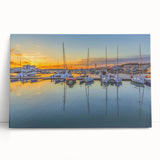 Black and white stretched canvas of Sochi cityscape, ideal for kitchen wall art.