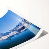 Extra large wall art featuring line art flowers in neutral tones on a rolled print, ideal for large living room decor.