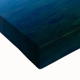 Black and white landscape art painting of Swiss mountains on large stretched canvas, suitable for bedroom decor.