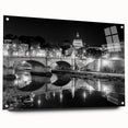 Acrylic print of the Vatican scenery with soft pastel shades, ideal for dining room art.