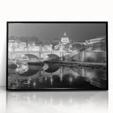 Large abstract wall art of the Vatican in muted earth tones on a framed acrylic, ideal for modern living room decor.