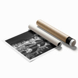 Extra large rolled print of the Vatican scenery with muted earth tones, ideal for classy bathroom wall art.