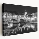 Large canvas print of the Vatican scenery in muted earth tones, ideal for kitchen wall art.