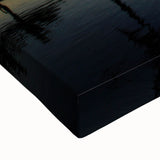 Black and white landscape art painting of Cabo San Lucas on stretched canvas, ideal for bedroom decor.