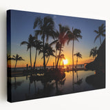 Scenic Cabo San Lucas landscape on large stretched canvas, featuring vivid blue and green tones, ideal for kitchen wall art.