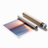 Extra large rolled print of Cancun scenery with vibrant floral motifs.