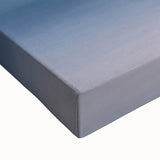 Black and white landscape art painting of Cancun on stretched canvas, suitable for bedroom wall art.