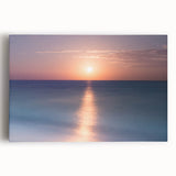 Large black and white stretched canvas of Cancun scenery, ideal for kitchen wall art.