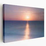 Large stretched canvas featuring a vibrant Cancun scenery, ideal for kitchen wall art.