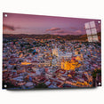 Acrylic print of a colorful Guanajuato scenery, ideal for bedroom or dining room decor.