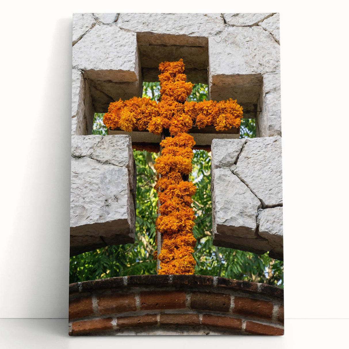 Black and white photo of Quintana Roo scenery on stretched canvas, ideal for kitchen wall art.