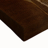 Large art black and white landscape painting of Middle-Eastern scenery on stretched canvas, suited for bedroom wall decor.