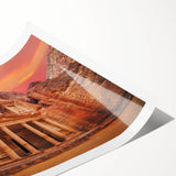 Extra large wall art featuring line art flowers in black and white, rolled print format, ideal for large living room decor.