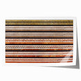 Extra large rolled print depicting a Middle-Eastern Oman scenery in muted earth tones, ideal for dining room wall art.