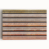 Black and white photograph of Oman scenery on large stretched canvas, ideal for kitchen wall art.