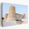 Large canvas depicting a vibrant Middle Eastern scenery, ideal for kitchen wall art.