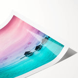 Extra large wall art featuring line art flowers in muted tones on a rolled canvas, ideal for large living room decor.