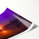 Extra large rolled print of line art flowers in muted earth tones, ideal for large living room wall art.