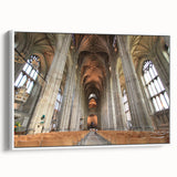 Vintage poster art of Canterbury, New Zealand with vibrant colors on a large framed canvas, ideal for living room decor.