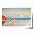 Rolled print of Otago, New Zealand scenery featuring serene ocean and lush greenery, ideal for art wall dining room.