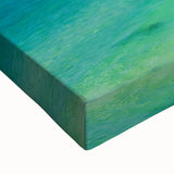 Large art featuring a black and white landscape painting of Brazilian scenery on stretched canvas.