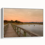 Vintage poster art of Alabama scenery on a framed canvas, featuring vibrant colors, ideal for living room decor.