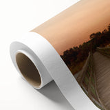 Art Deco poster of Alabama scenery in soft pastel colors on rolled canvas, ideal for nursery wall art.