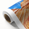Rolled canvas of Arizona's Coyote Buttes in natural earth tones, ideal for nursery wall art.