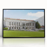 Large abstract wall art depicting Berkeley.