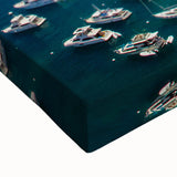 Black and white landscape art painting of Catalina, California on stretched canvas, suitable for bedroom wall decor.