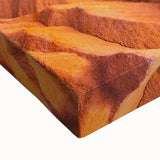 Black and white landscape art painting of Death Valley on stretched canvas, ideal for bedroom wall art.