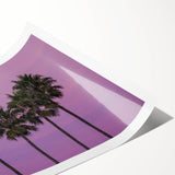 Extra large wall art featuring line art flowers in monochrome, printed on rolled canvas.