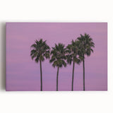 Black and white photo of the Hollywood sign on stretched canvas, ideal for kitchen wall art.