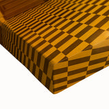 Black and white landscape art painting of Sacramento on stretched canvas, suitable for bedroom wall art.