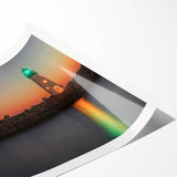 Extra large rolled print featuring line art flowers in muted earth tones, ideal for large living room wall art.