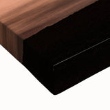 Black and white landscape art painting of Santa Monica on stretched canvas, ideal for bedroom wall decor.