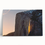 Black and white large canvas print of Yosemite scenery, ideal for kitchen wall art or bedroom ambiance.