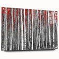 Acrylic print of Aspen, Colorado scenery in autumn hues, ideal for dining room or bedroom decor.