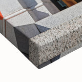 Black and white landscape art painting of Daytona on stretched canvas, ideal for bedroom wall art.