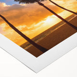 Art deco poster depicting the Fort Lauderdale skyline in pastel shades on rolled canvas, suitable for dining room wall art.