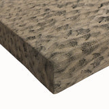 Black and white landscape art painting of Palm Beach on stretched canvas, ideal for bedroom wall art.