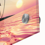 Large abstract acrylic print of Maui scenery in muted earth tones, ideal for dining room art.