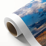 Art Deco poster featuring Idaho scenery in pastel shades on rolled canvas, ideal for nursery wall art.