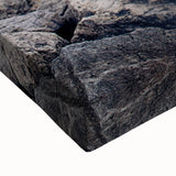 Black and white landscape art painting of Lake Michigan on a large stretched canvas, suitable for bedroom wall decor.