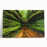 Black and white photo of Indiana landscape on stretched canvas, ideal for kitchen wall art or bedroom ambiance.