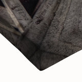 Black and white landscape art painting of Iowa scenery on large stretched canvas, suitable for bedroom wall decor.