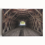 Black and white photo of Iowa scenery on large stretched canvas, suitable for kitchen wall art.